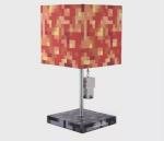 Minecraft Lava Block Lamp With Ghast Puller - 14" Table Light - Official Mojang