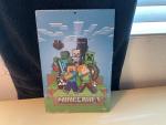 MINECRAFT Mojang - Microsoft - Metal POSTER - 11.5"x7.75" New In Sealed Wrapper