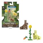 2024 Minecraft 15th Anniversary Action Figures: RABBITS (w/ Carrot & Sunflower)