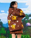 IN HAND Cool Shirtz X Minecraft Brown Bee Hoodie Men’s Medium