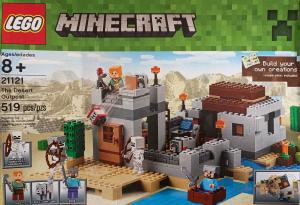LEGO MINECRAFT - The Desert Outpost (21121) - NEW & Retired, NO BOX