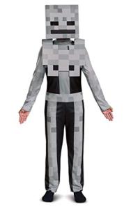 Minecrafts Skeleton Costume, Officially Licensed Minecraft Costume for Kids, (10-12)