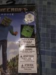 Licensed Minecraft Zombie Video Game Costume Child Size M 7-8 Glow In The Dark 