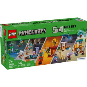 LEGO 66805 Minecraft World Explorer Gift Set - 5 Lego Sets in 1 Box - 522 pcs