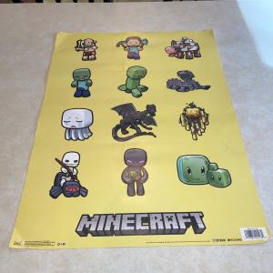 Minecraft Poster 24x18