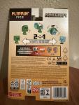 Minecraft Flippin' Figs 2 in 1 Creeper + Charged Creeper Action Figure ~NEW