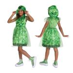 Minecraft Creeper Dress Costume for Kids, Official Minecraft Costume Outfit with Hood, Child Size (7-8)
