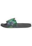 adidas Unisex-Adult Adilette Shower - Minecraft, Grey/Grey/Green, 7