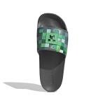 adidas Unisex-Adult Adilette Shower - Minecraft, Grey/Grey/Green, 7
