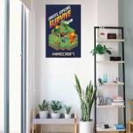 Minecraft - Gaming Poster (Create, Explore, Survive) (Size: 24" x 36")