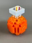 McDonald's Minecraft Big Mac Crystal Burger & Soda Potion Drink Happy Meal Toy