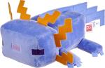Mattel Minecraft Plush Toy, Collectible Blue Axolotl Soft Doll Inspired by Video Game Character, 8-inch