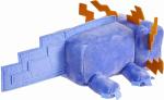 Mattel Minecraft Plush Toy, Collectible Blue Axolotl Soft Doll Inspired by Video Game Character, 8-inch