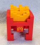 McDonalds x Minecraft Happy Meal Toy Fry Helmet