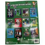 Minecraft 12 Posters Set Kids Room Decor Wall Art Collection
