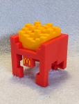 McDonalds x Minecraft Happy Meal Toy Fry Helmet