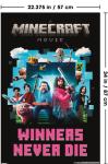 A Minecraft Movie - Group Wall Poster, 34L" x 22.4W", Unframed Version