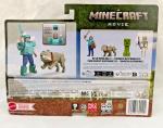 Minecraft Movie:  Man’s Best Wolf – Steve & Wolf 4" - Action Figures – New