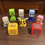 McDonald's Minecraft Movie Happy Meal Toys Set As Pictured 8 pieces