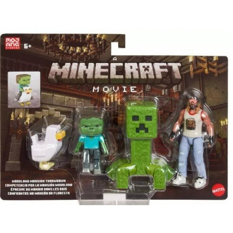 Minecraft Woodland Mansion Throwdown Toy Action Figure Multipack BRAND NEW 