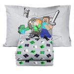 Twin Minecraft Animals Bed in a Bag