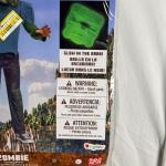 Minecraft Movie Zombie Boys Costume Small Glow in the Dark 4-6