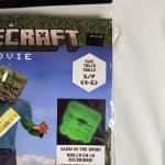 Minecraft Movie Zombie Boys Costume Small Glow in the Dark 4-6