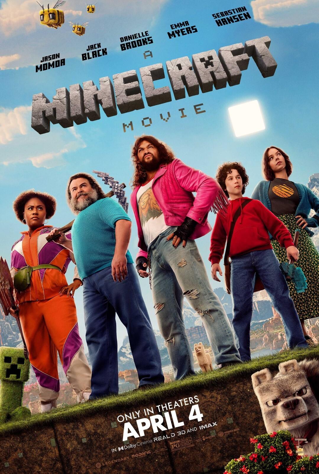 A Minecraft Movie Poster (2025) - 11x17 inches | NEW USA