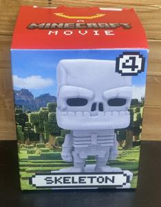 A Minecraft Movie Skeleton Action Figure McDonald's Happy Meal Toy #4 New 2025