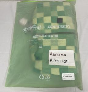 Cool Shirtz Creeper Hoodie Jacket Minecraft Size Medium Limited Edition NWT✅