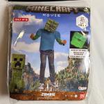 Minecraft Movie Zombie Boys Costume Large Glow in Dark Target Exclusive