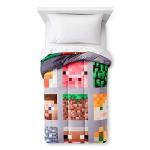 MineCraft Good vs Evil Comforter Twin