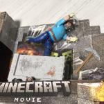 A Minecraft Movie Explosive Minecart Escape Action Figure Mattel Moj Ang Studios