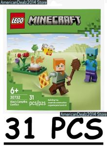 LEGO 30732 Minecraft Alex's Campfire Conflict Brand new sealed 2026 polybag