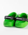 Minecraft Creeper Green Clogs | Boys Beachwear Footwear | TNT Boom Cartoon Design | Streetwear Style Kids Gaming Accessories
