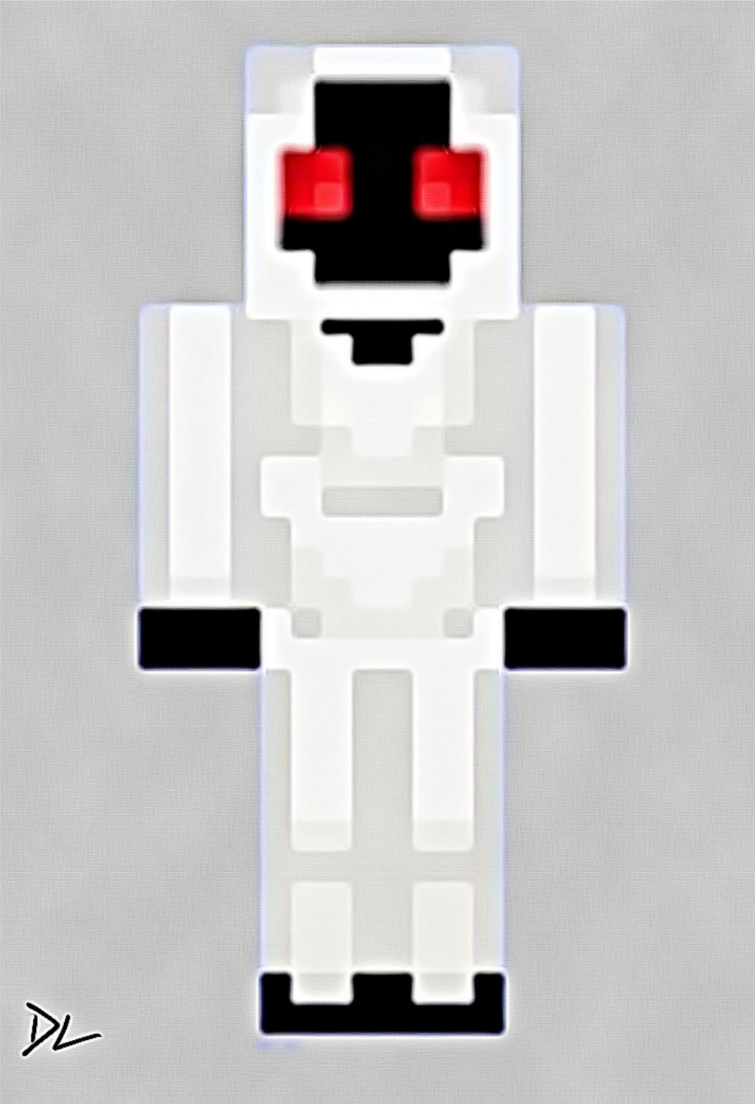 Entity 303 "Minecraft" Original Pop Art Print - 13 x 19 Poster