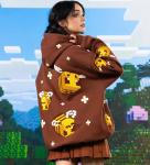 IN HAND Cool Shirtz X Minecraft Brown Bee Hoodie Men’s Large | Authentic