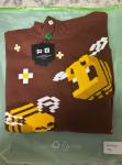 IN HAND Cool Shirtz X Minecraft Brown Bee Hoodie Men’s Large | Authentic