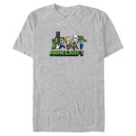 Men's Minecraft My Lineup Crew T-Shirt - Sport Grey - 3X Large