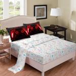 Peopleareok 6 Piece Gaming Comforter Sets Twin, 3D Red Game Controller Design Twin Comforter Bed in A Bag Video Game Bedding, Soft Microfiber Gaming Bedding Set for Boys Kids All Season