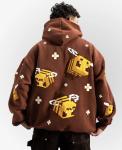 Very Cool x Minecraft Bee Hoodie Sweatshirt Authentic Size XL UNISEX NEW!