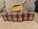 Minecraft McDonald's 2024 Movie Chest Toys Complete Set with Box