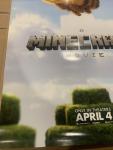 A Minecraft Movie Original Double Sided Movie Theater Poster 27x40 2025 Advance
