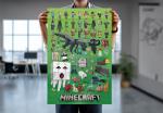 Minecraft - Gaming Poster (Character Montage) (Size: 24" x 36") (LAMINATED)