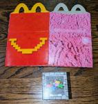 2025 McDonald’s Minecraft Movie Happy Meal Toy #5 Stone Block & Garrett w/ Sheep