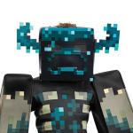 Minecraft Warden Costume, Official Deluxe Minecraft Costume for Kids with Headpiece and Jumpsuit, Child Size (7-8)