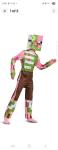 Minecraft Zombie Pigman Child Costume Sz M 7-8 Mojang