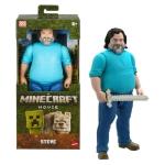 A Minecraft Movie Large-Scale 12" Inch Posable Steve Action Figure Toy (NEW)