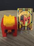 2025 McDonald's Minecraft Adult Happy Meal French Fry Helmet w/Unused Code Card
