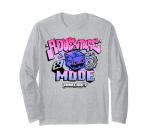 Minecraft Adventure Mode Enderman Graffiti Art and Text Long Sleeve T-Shirt